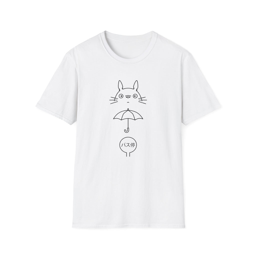 Cat With Umbrella  - T-Shirt