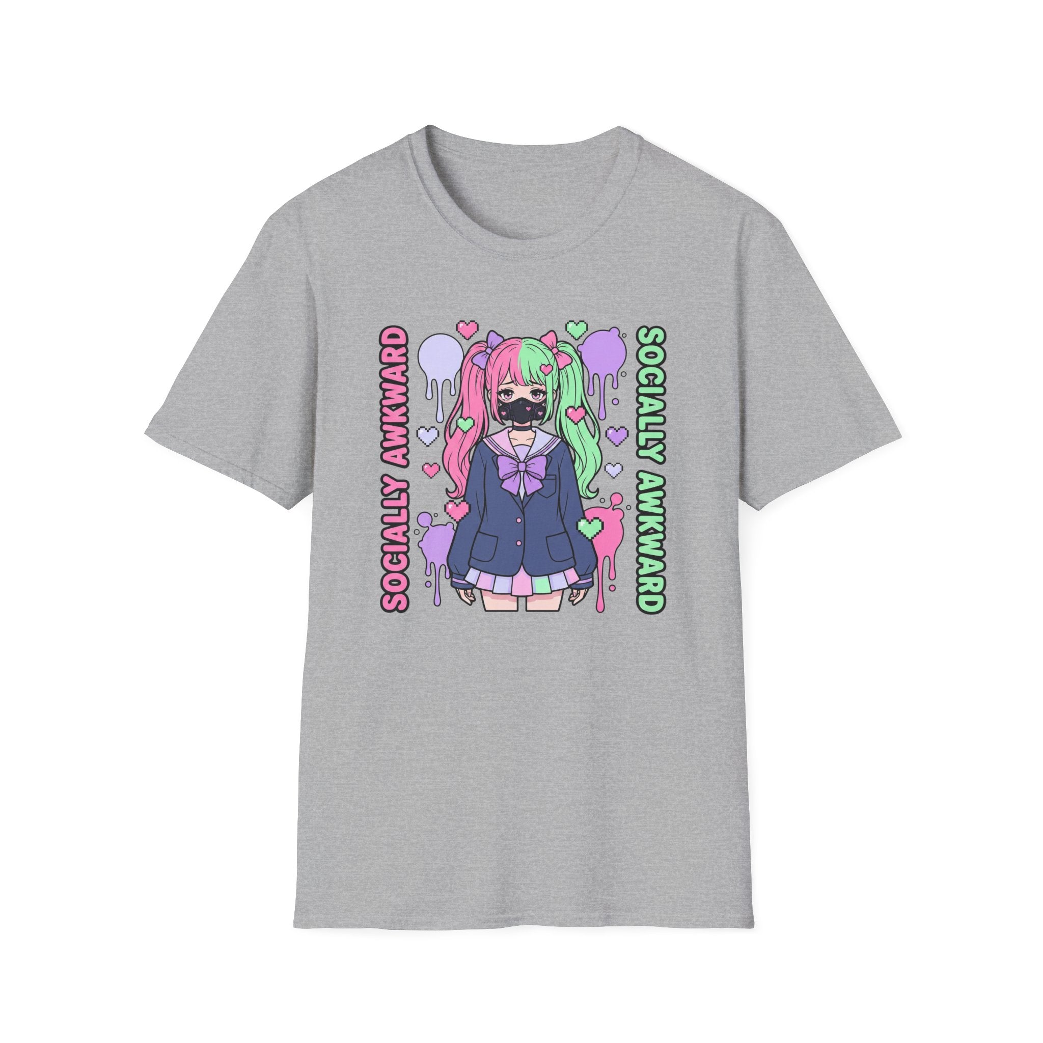 Girl Wearing Masks- T-Shirt