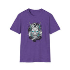 Cyberpunk Oni With Blue Eyes- t-shirt