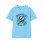 Skull with horns  - T-Shirt