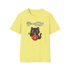 Cat Eating Ramien- T-Shirt