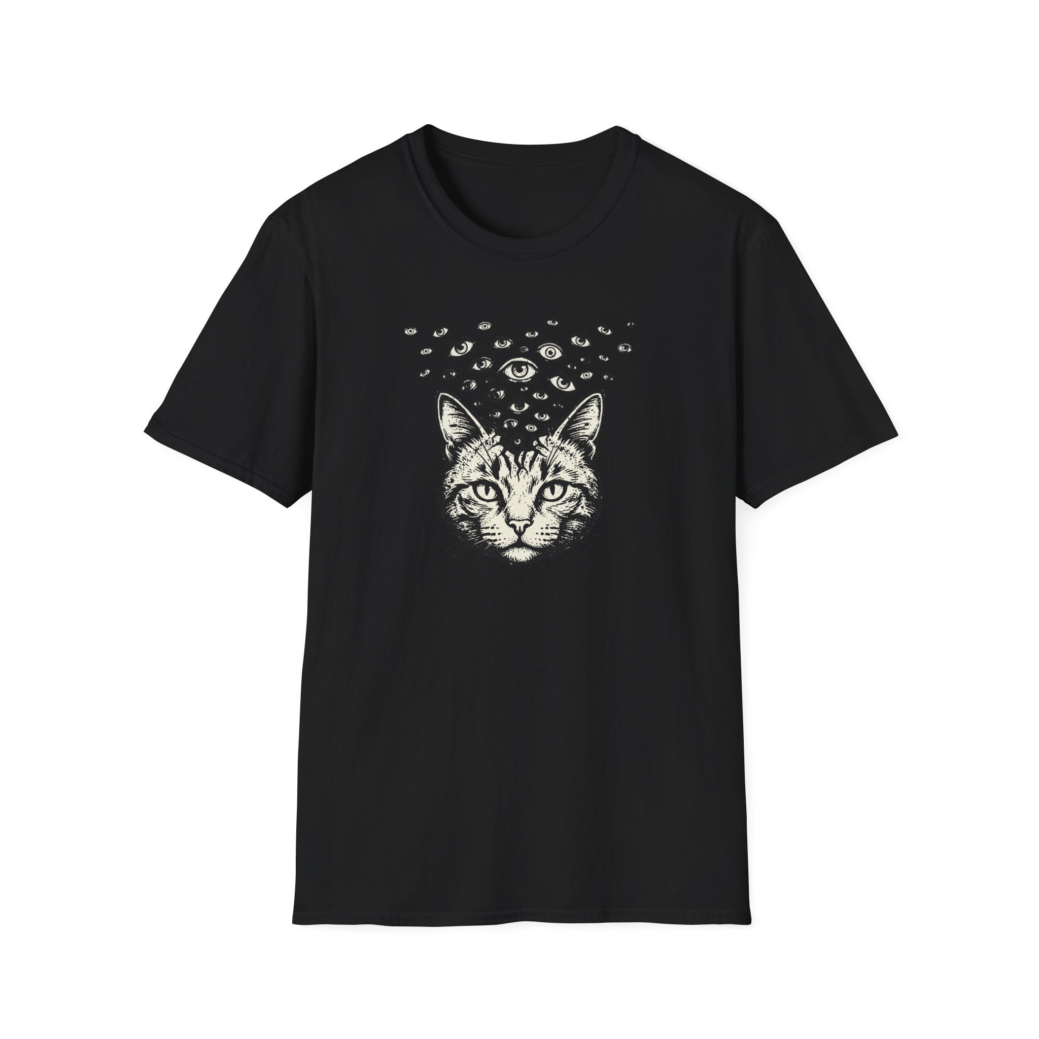 Cat With Many Eyes  - T-Shirt