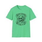 Skull with horns  - T-Shirt