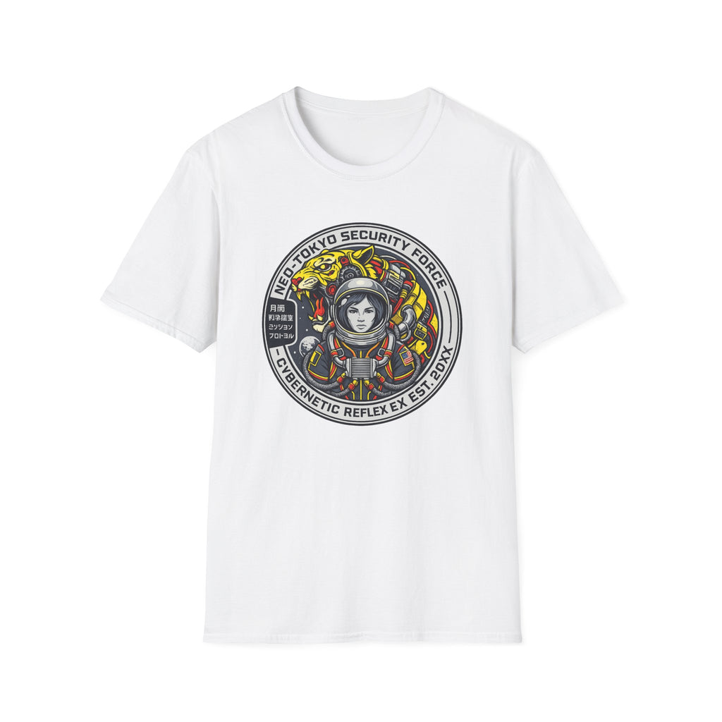 T-Shirt — Neo-Tokyo Security Force Astronaut Graphic Tee