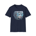 Grey Punk Rock Girl - t-shirt
