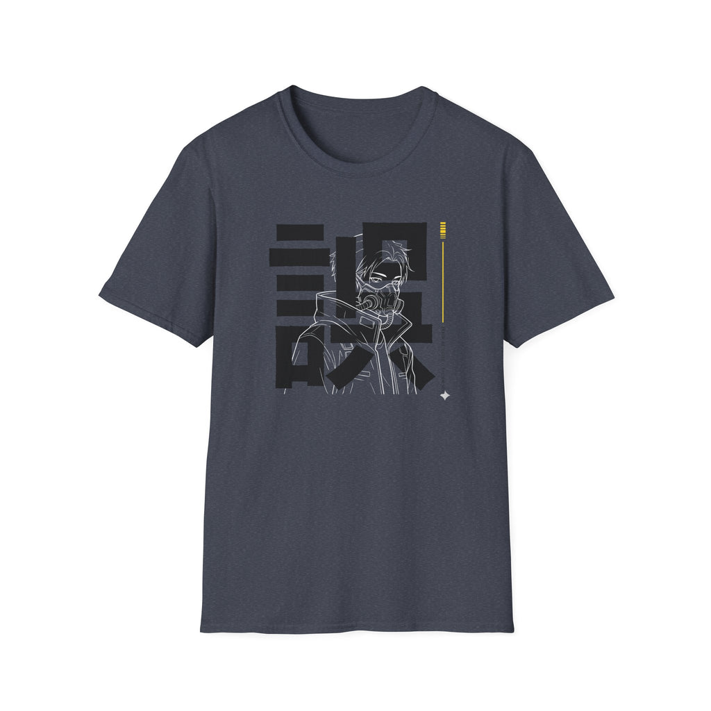 White Outline Man- T-Shirt