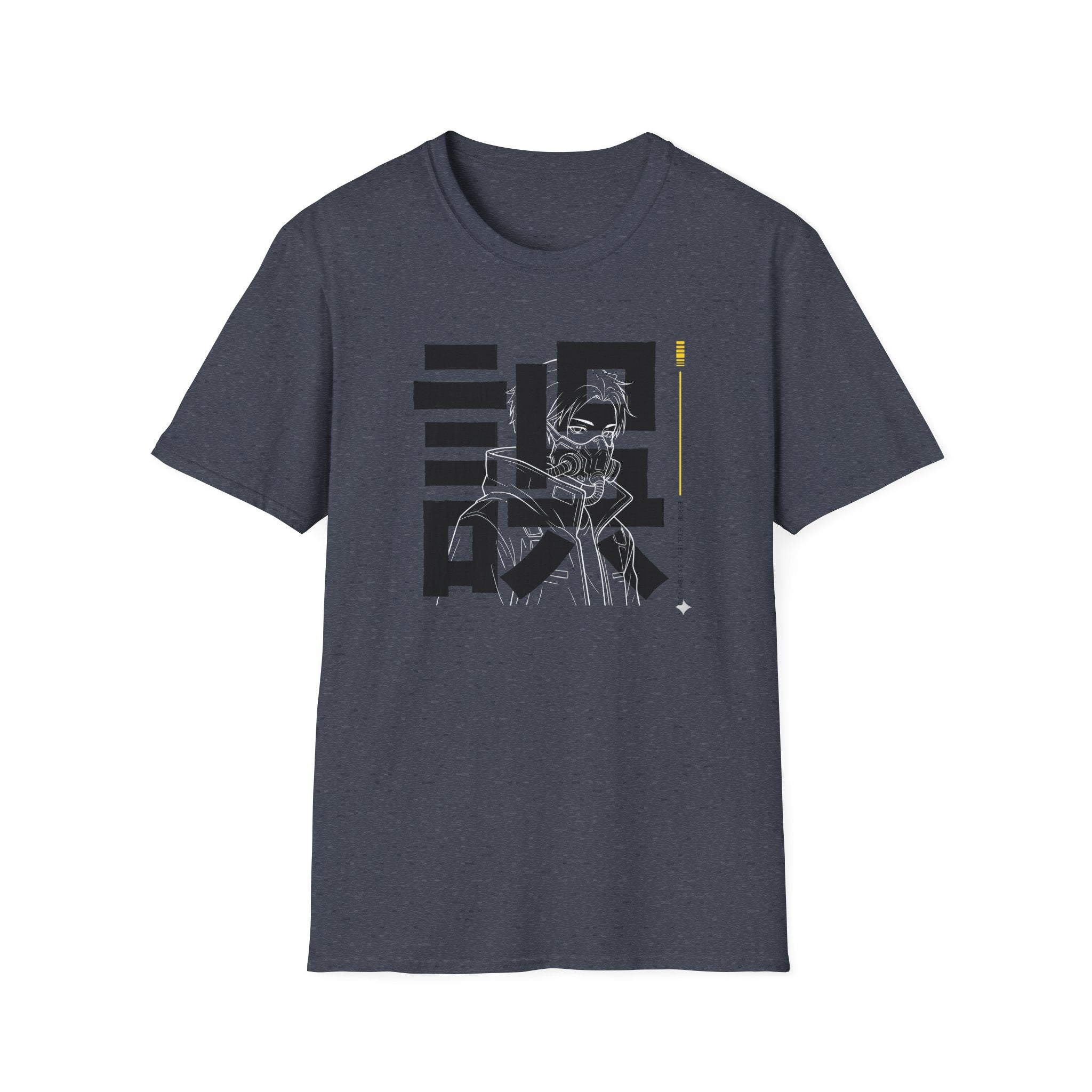White Outline Man- T-Shirt