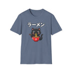 Cat Eating Ramien- T-Shirt