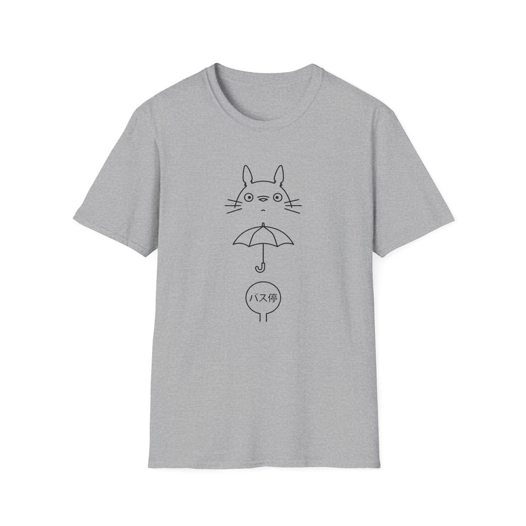 Cat With Umbrella  - T-Shirt