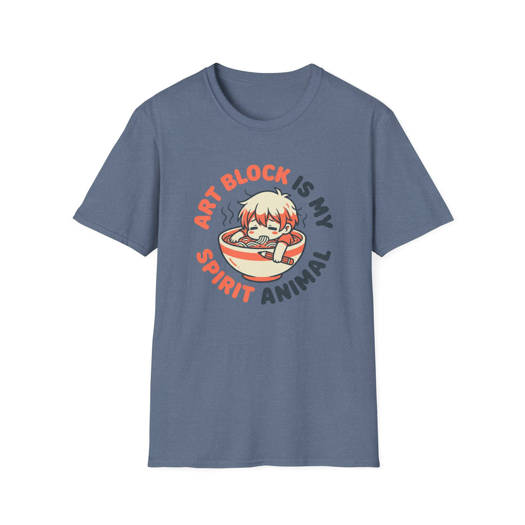 Art Block Is My Spirit Animal - t-shirt
